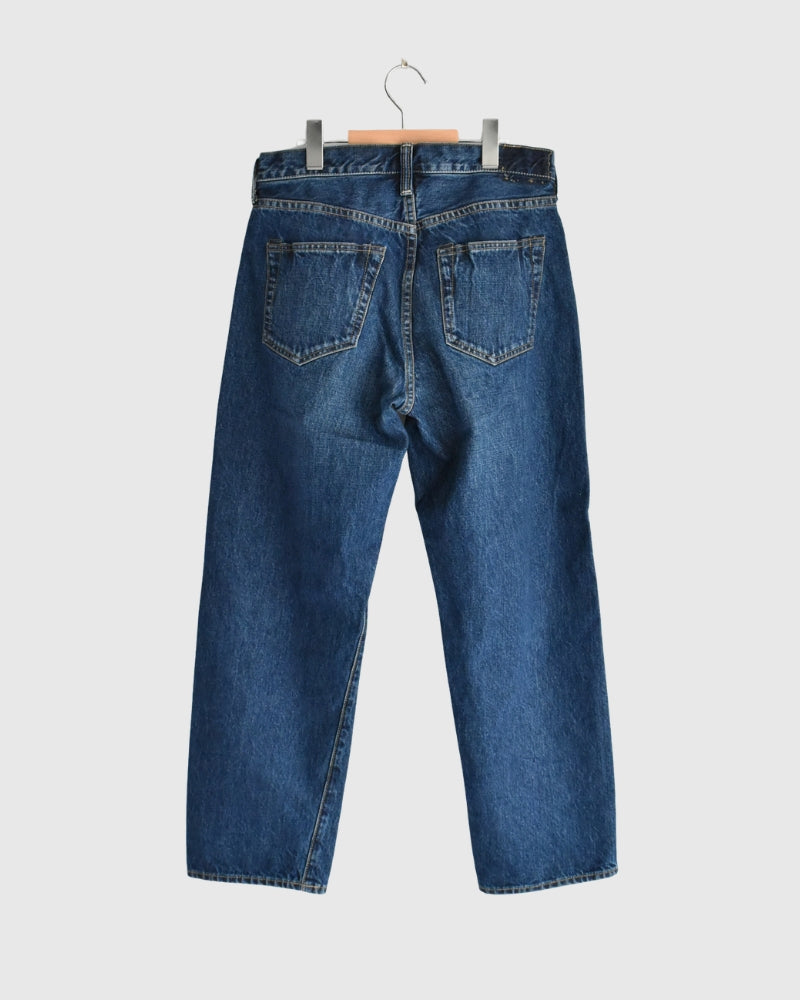 Selvedge Denim 5-Pocket Pants in Blue