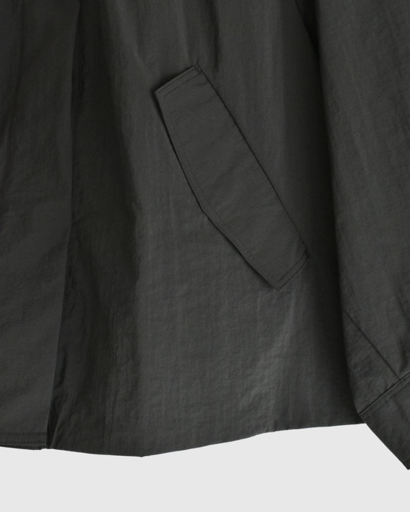 Funnel Neck Jacket in Black