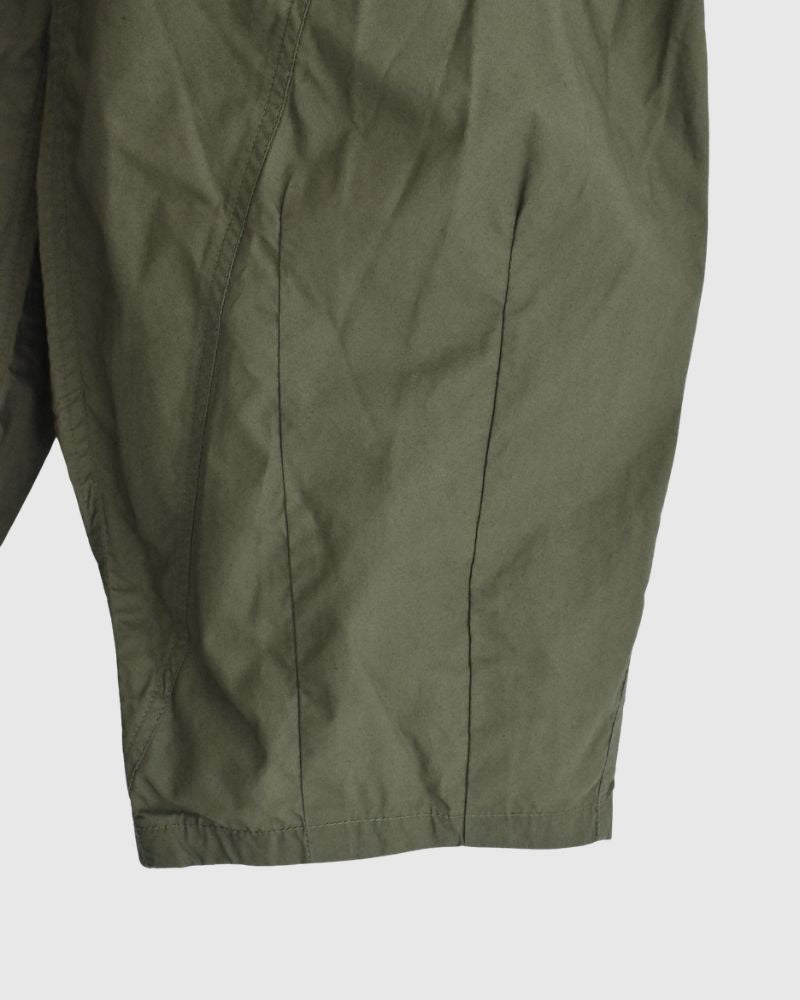 Typewriter Cotton Pants in Khaki