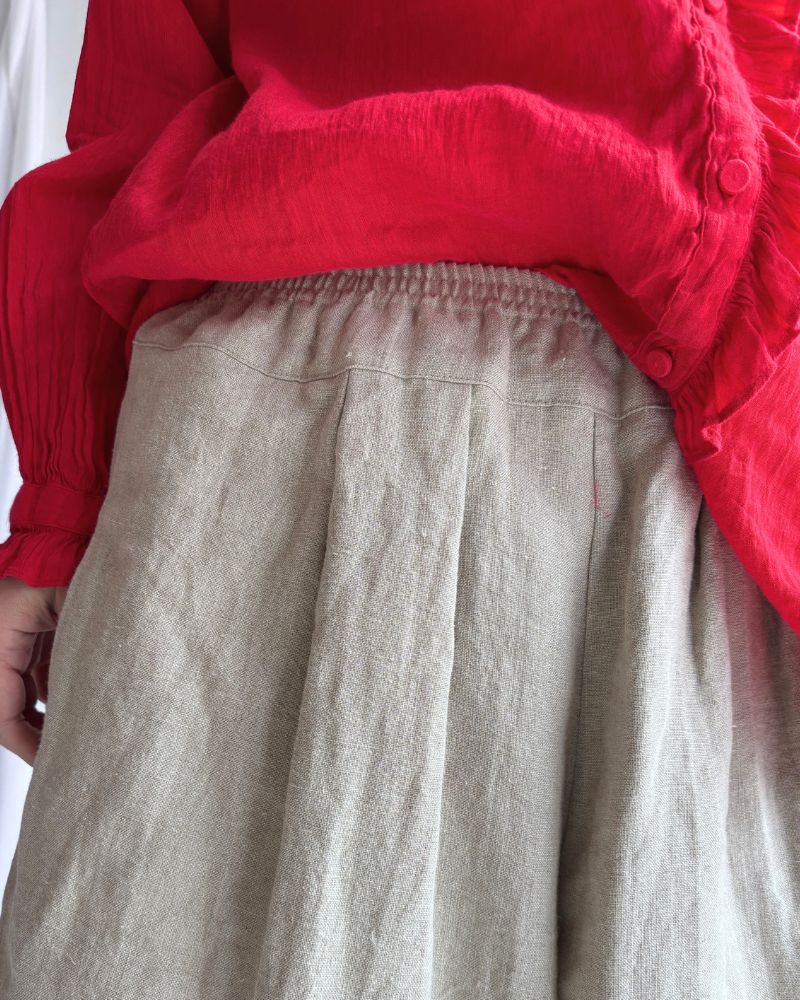 Egg Pants (LINEN) in Flax