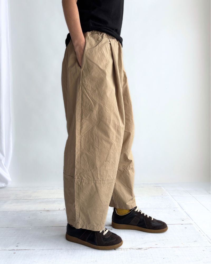Cocoon Pants in Beige