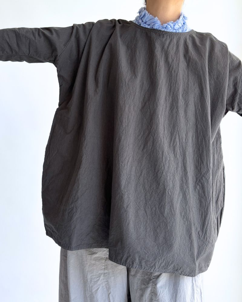 Plain Tunic in CharcoalGray
