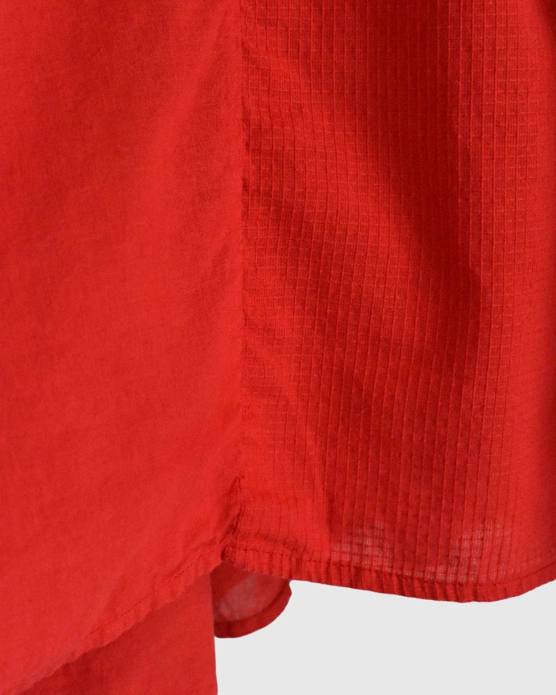 Rajasthan Gathered Skirt in Red