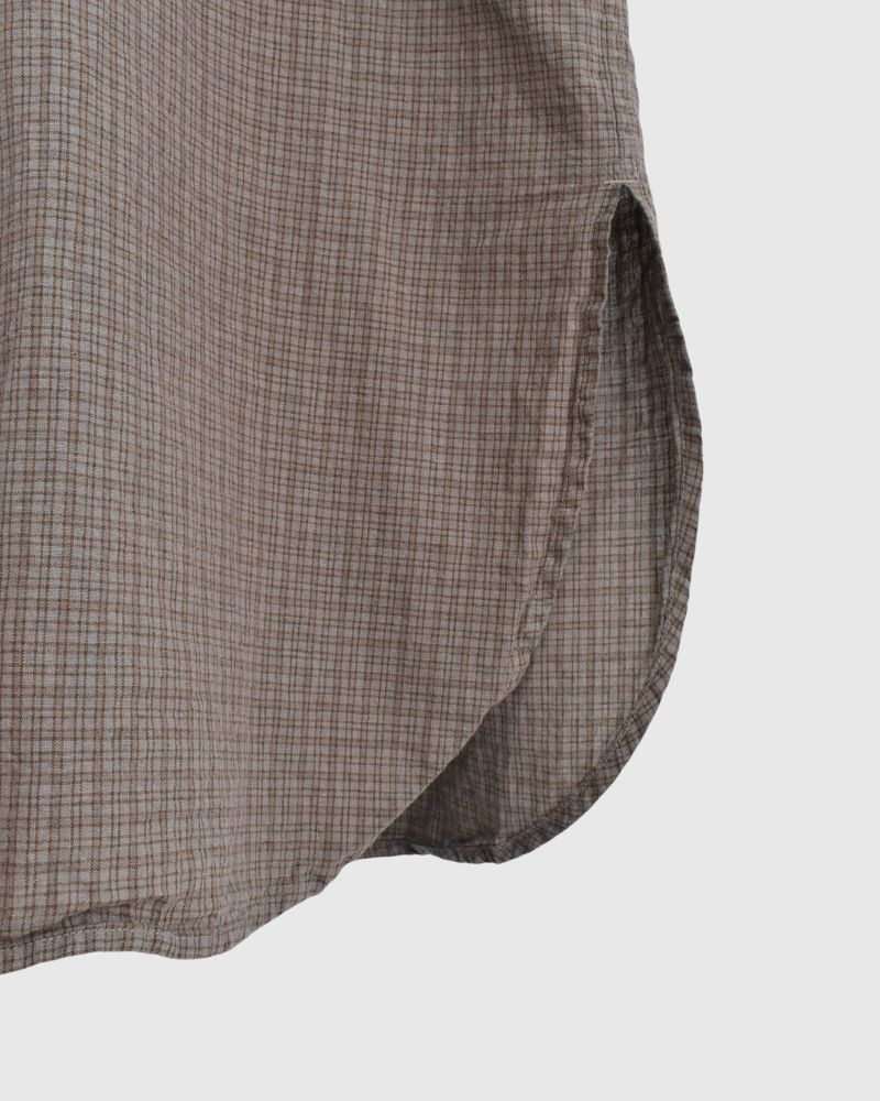 Daddy Check Shirt in Gray