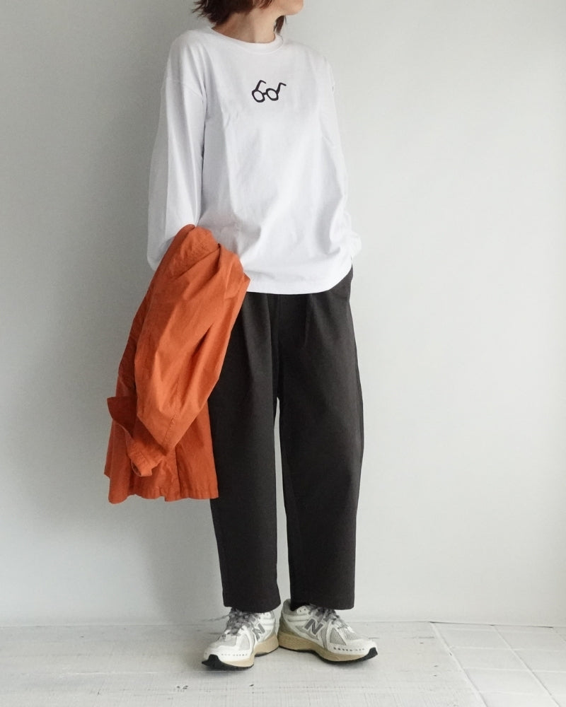 Men's Glasses Tee in White
