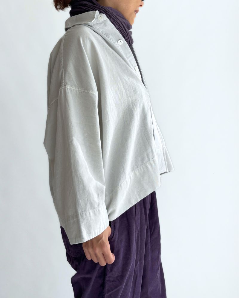 Soft Twill Shirt in IceGray