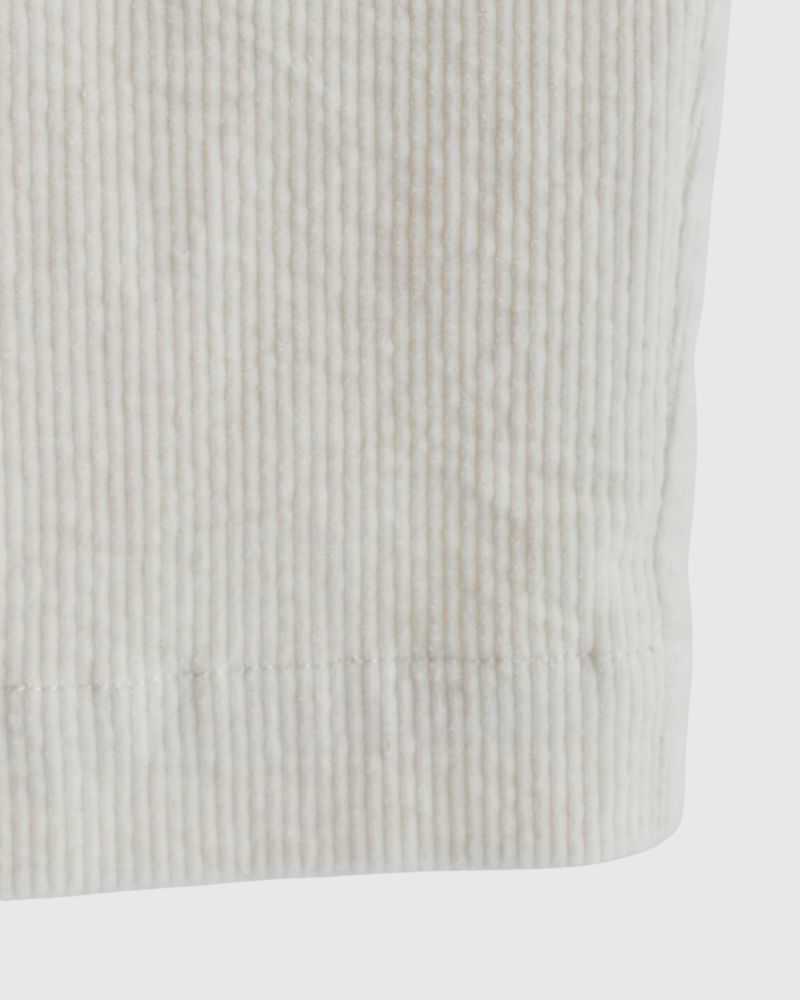 11WALE CORDUROY EASY TAPERED PANTS in OffWhite