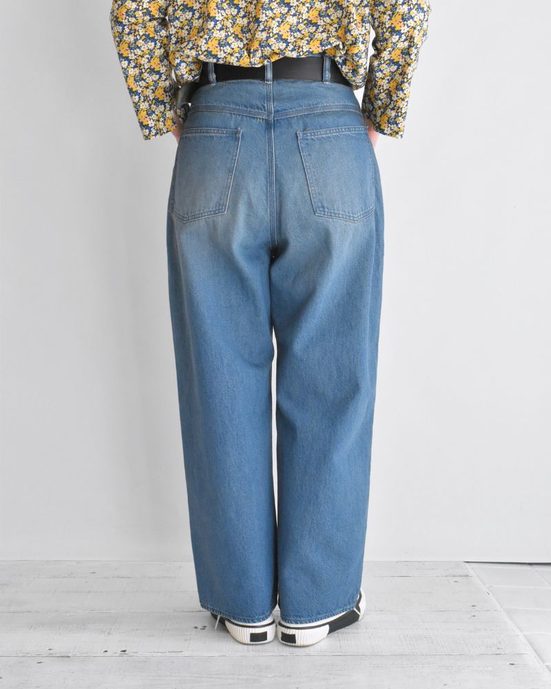 Loose Painter Denim Pants in VintageWash