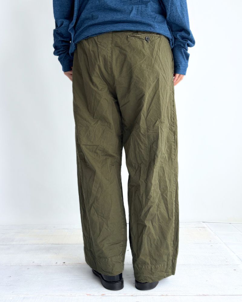 Garment Dyed Pants in Khaki