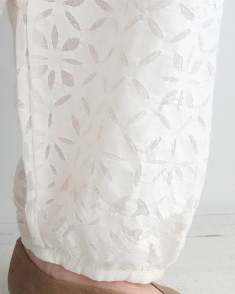 Soft Light Filter Pants in Off White