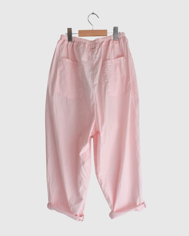 Combed Broad Slow Pants in Pink