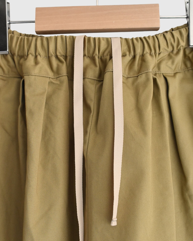 Chino Cloth POKKA Pants in Beige