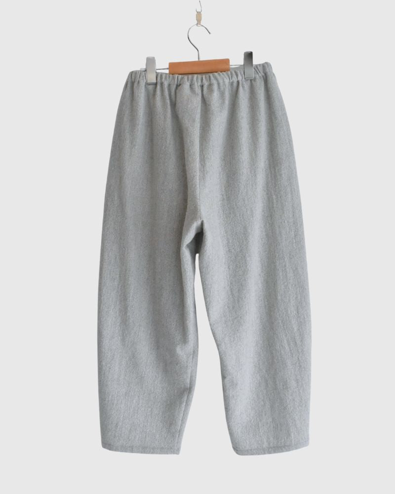 Cocoon Pants (Wool) in LightGray