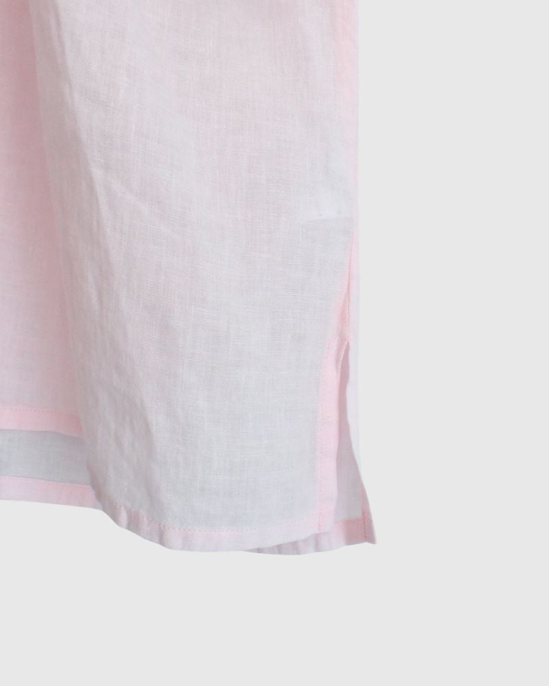 Frill Top Blouse in Pink