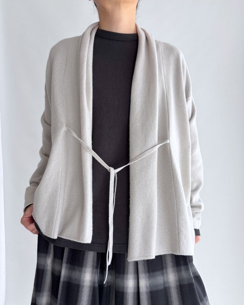 Shawl Cardigan in Milk