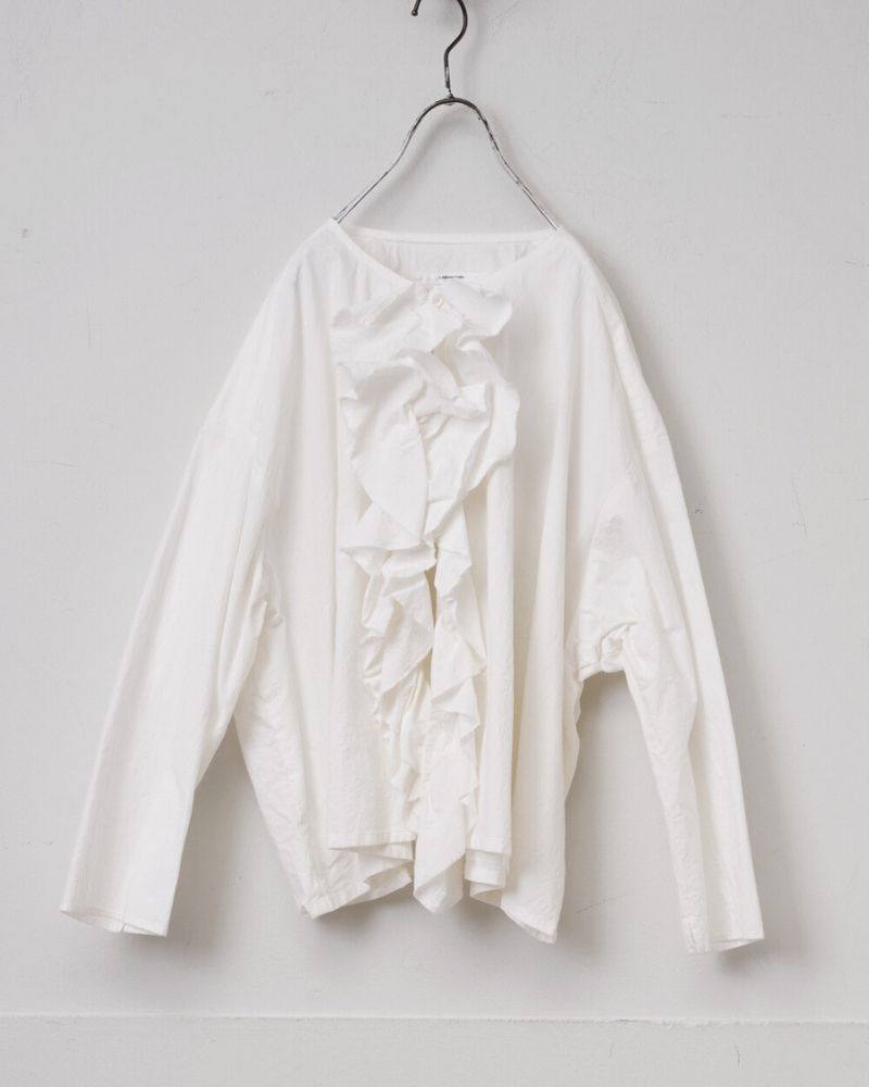 [Pre-order] MS/F LA493 Quiet Frill Blouse (Mid-End of August)