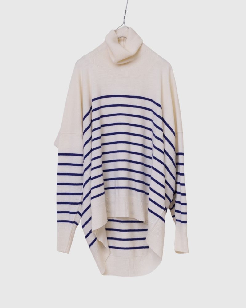 [Pre-order] F/W LA522 Basque Border Dimension Turtle Knit (Early Oct - Mid Oct)