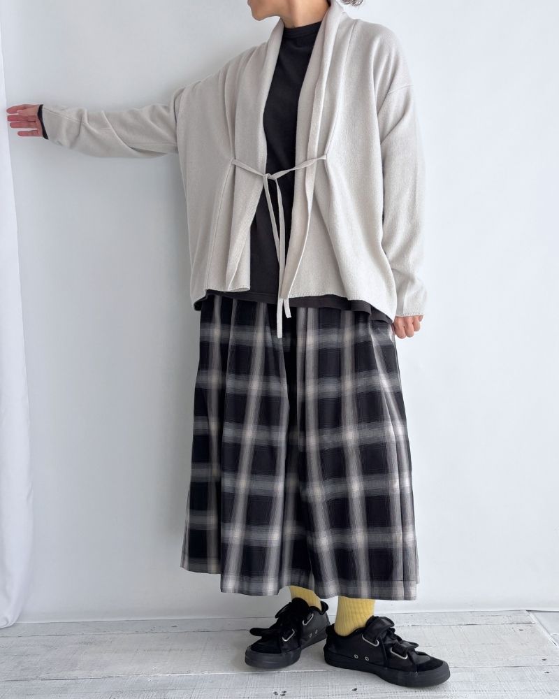 Shawl Cardigan in Milk