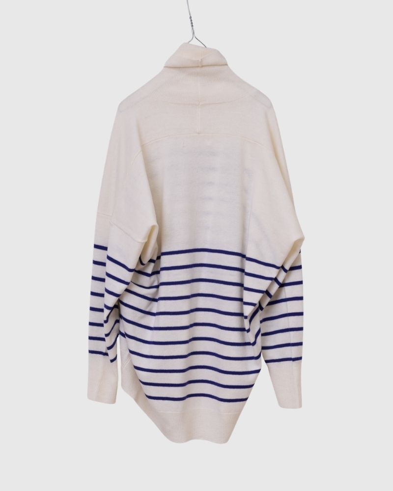 [Pre-order] F/W LA522 Basque Border Dimension Turtle Knit (Early Oct - Mid Oct)