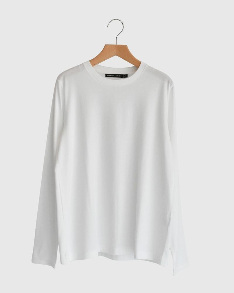 SOL Long Sleeve Tee in White