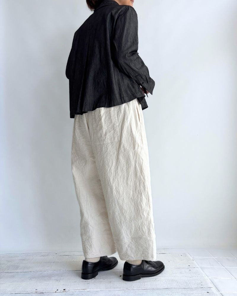 Original Random Stripe Quilted Nouveau Pants in Kinari