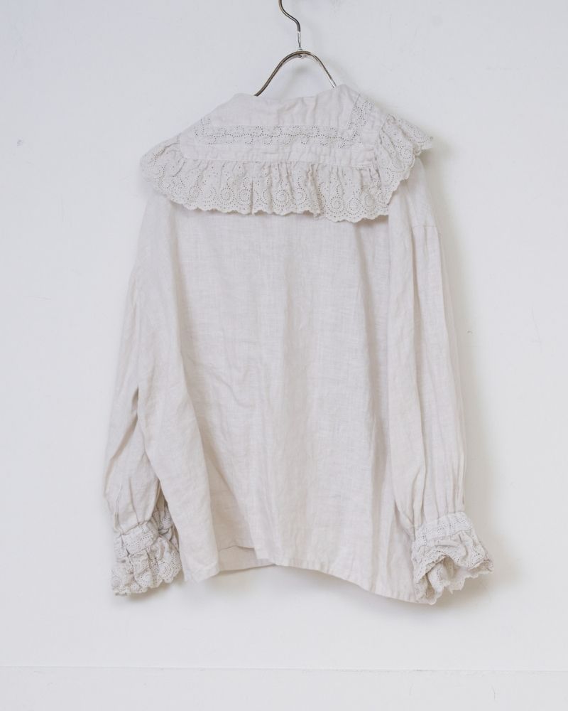 [Pre-order] S/S G1160 ameri ANTIQUE FRILL BLOUSE（End of February - early March）