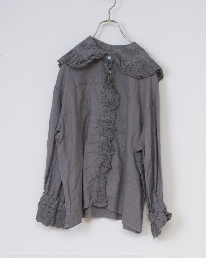 [Pre-order] S/S G1160 ameri ANTIQUE FRILL BLOUSE（End of February - early March）