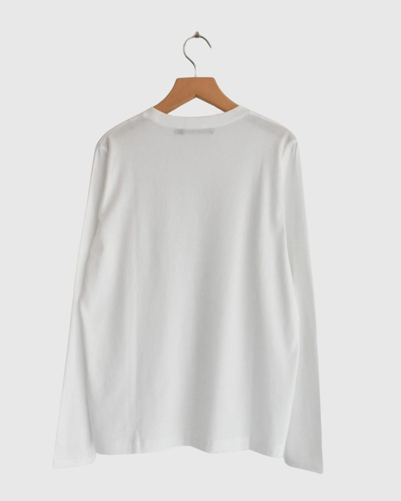 SOL Long Sleeve Tee in White