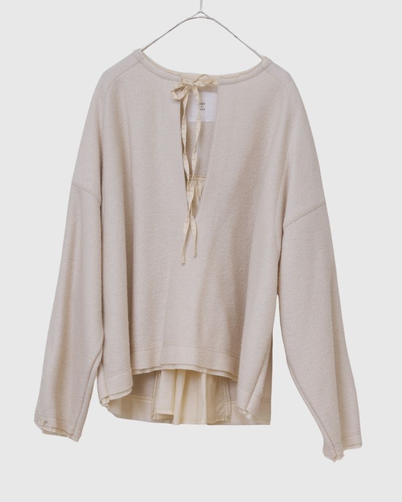 [Pre-order] F/W RS031 Back Shirring Pullover (Late Oct - Early Nov)
