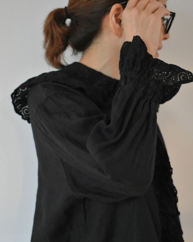 [Pre-order] S/S G1160 ameri ANTIQUE FRILL BLOUSE（End of February - early March）