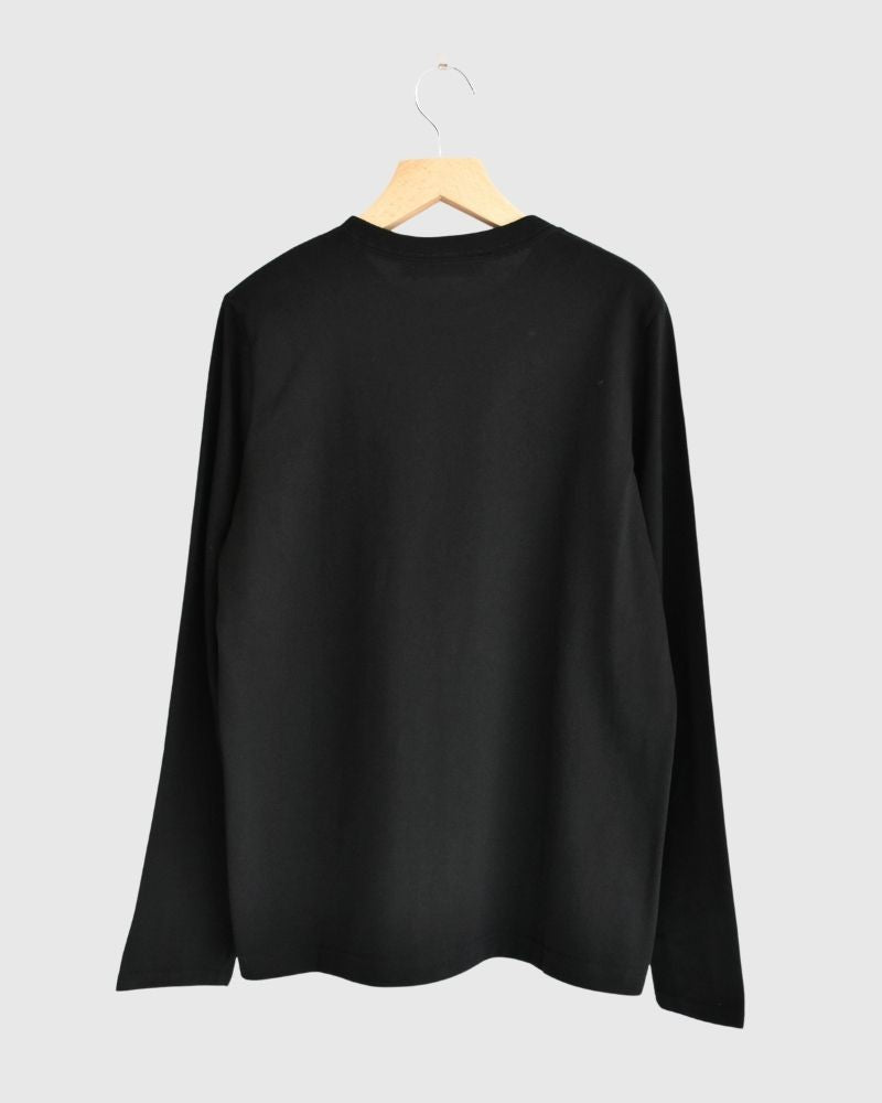 SOL Long Sleeve Tee in Black