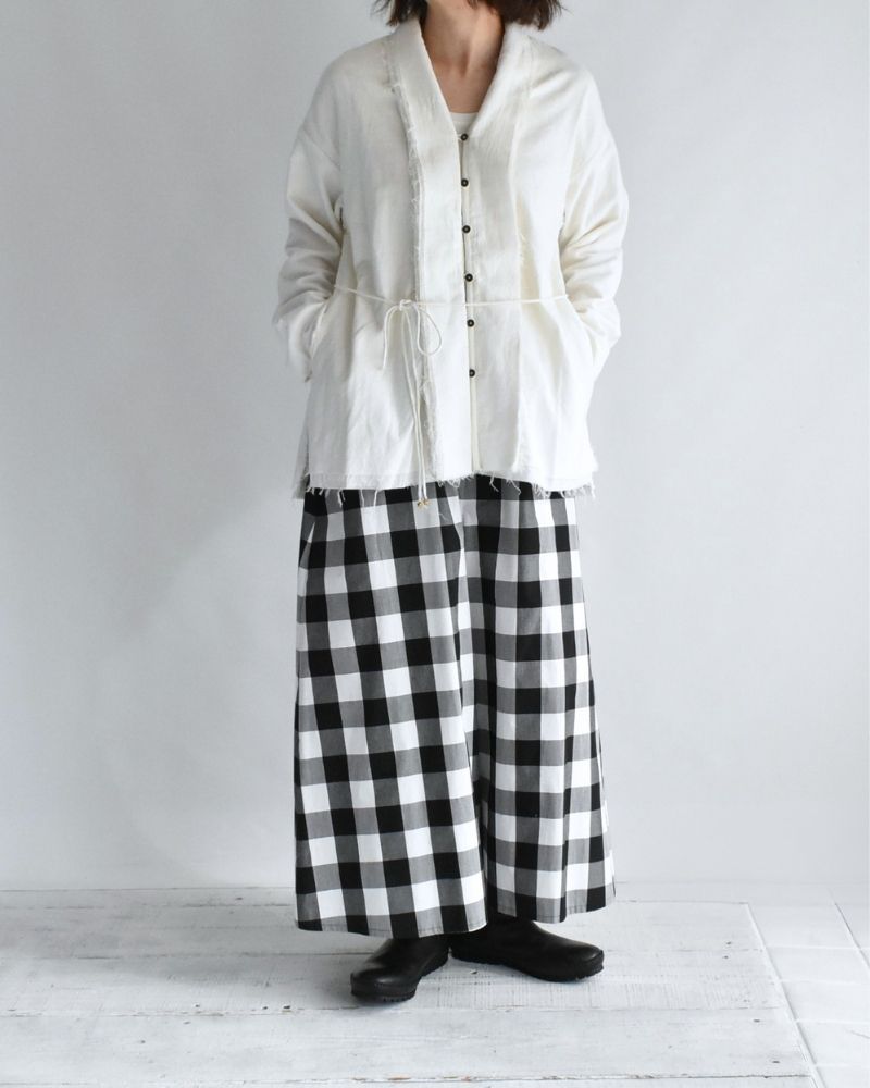 Sobokasu Khadi Jacket in White