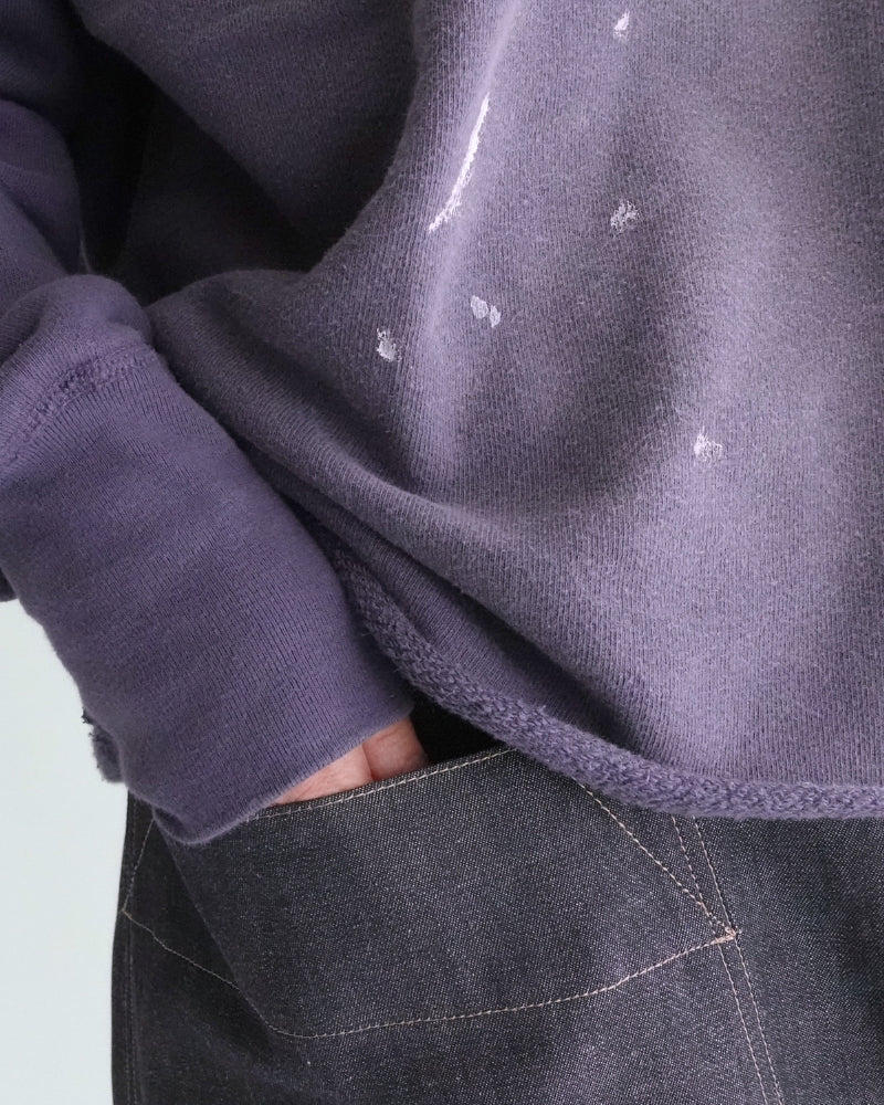Vintage Sweat Double Gusset Pullover in LightPurple