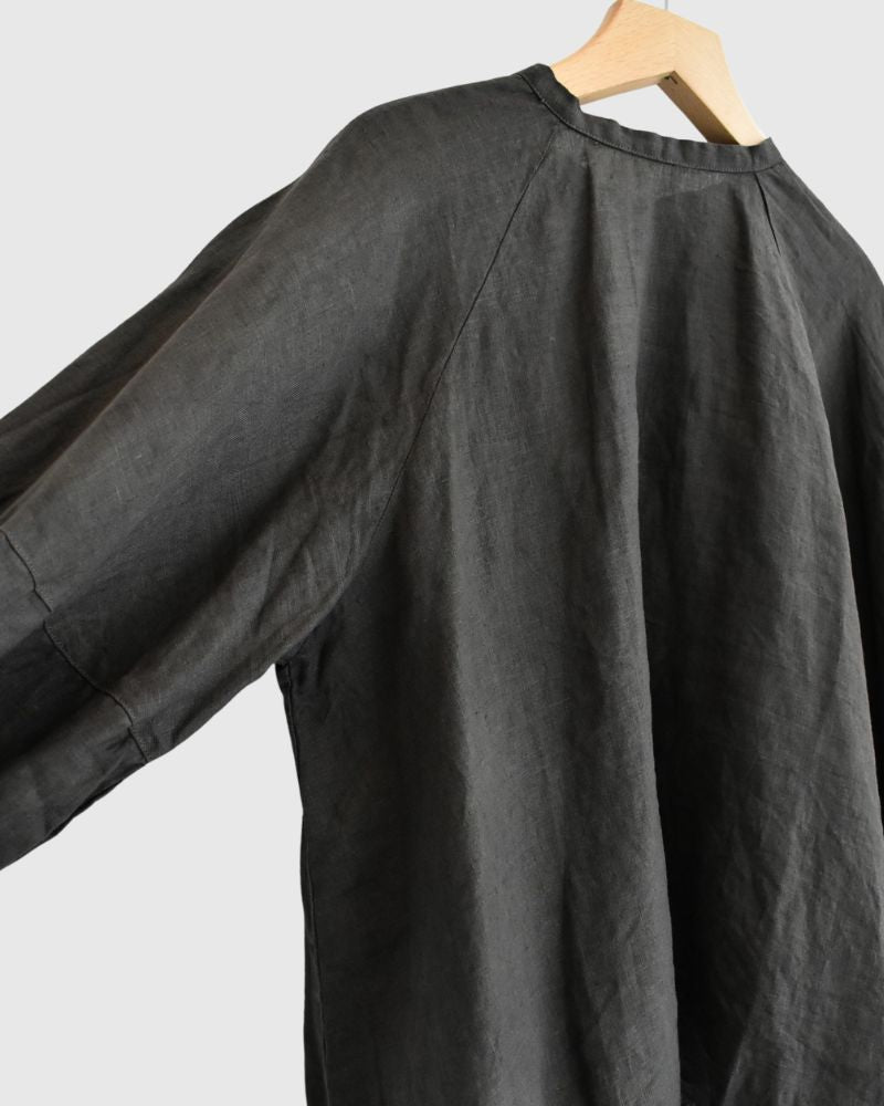 Atelier Blouse in Charcoal