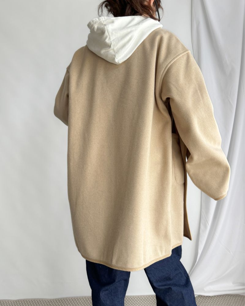 4WAY REVERSIBLE COAT 'KALIE' in Beige