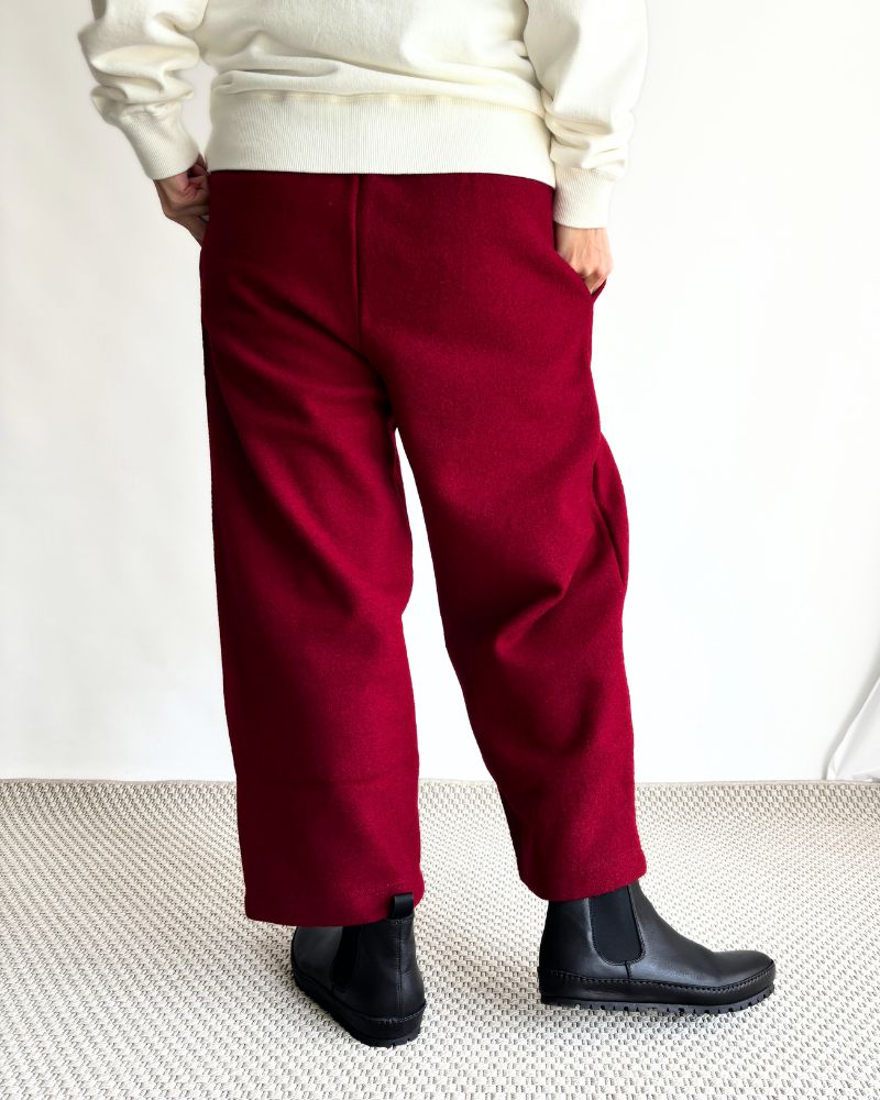 Cocoon Easy Pants (W/N) in Red