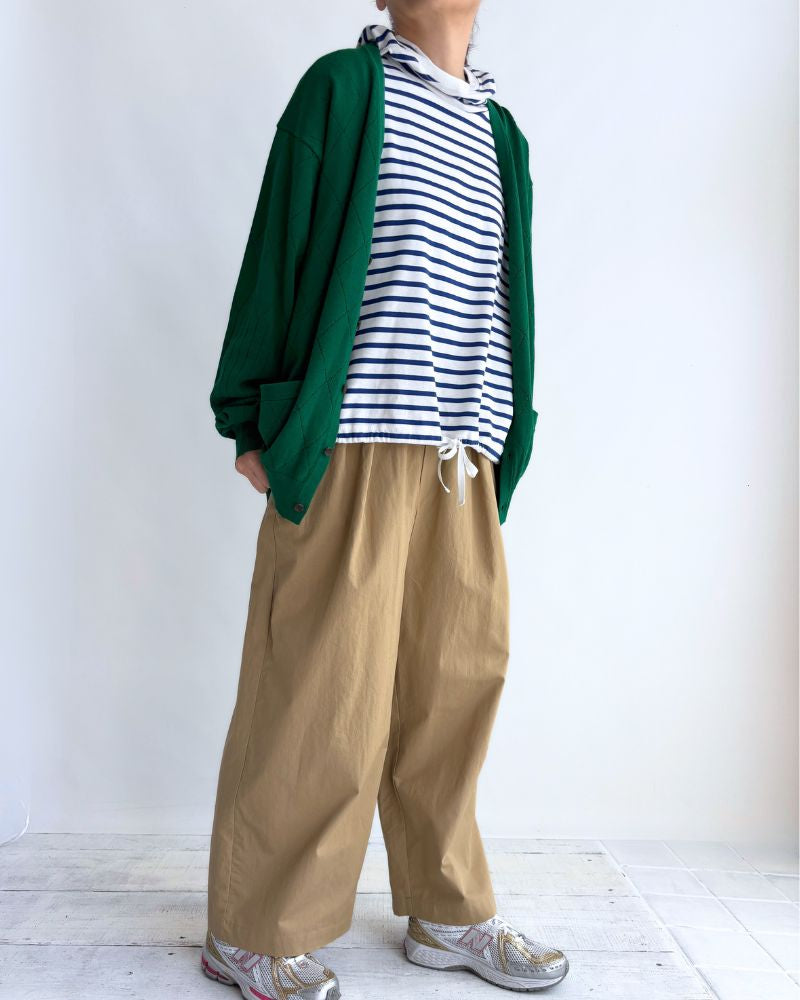 Openwork knit cardigan 'EMILY' in Green