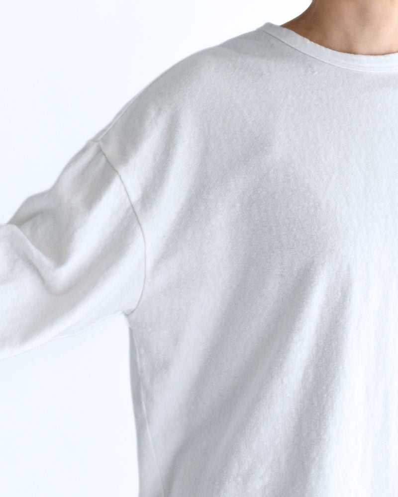 Jersey Pullover in White