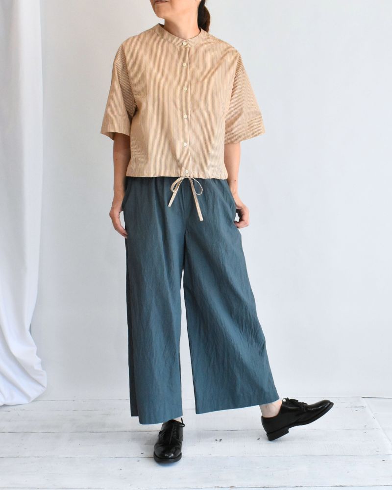 Easy Wide Pants in DarkGreen