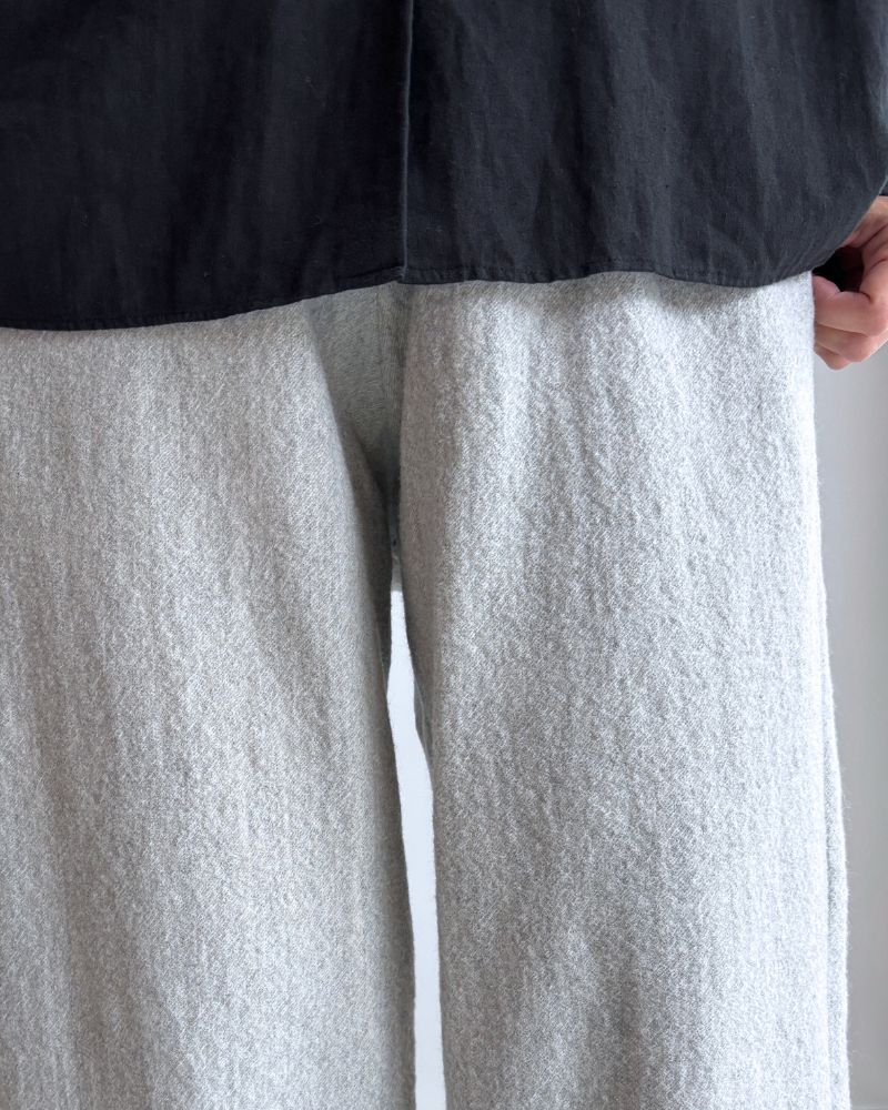 Cocoon Pants (Wool) in LightGray