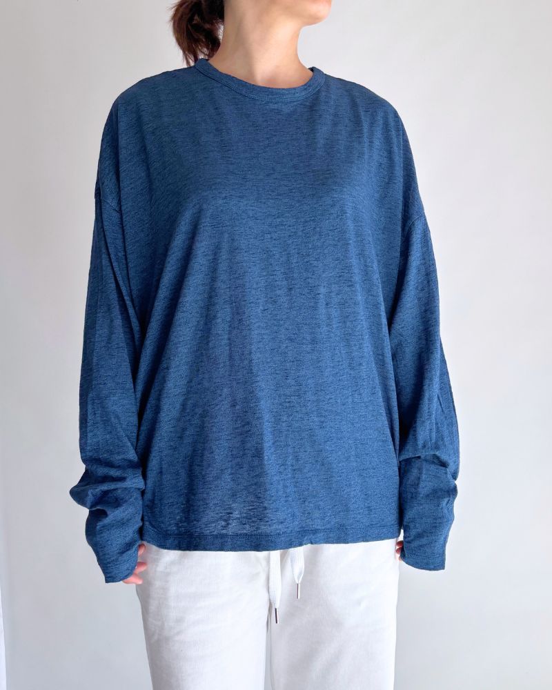 Jersey loose pullover