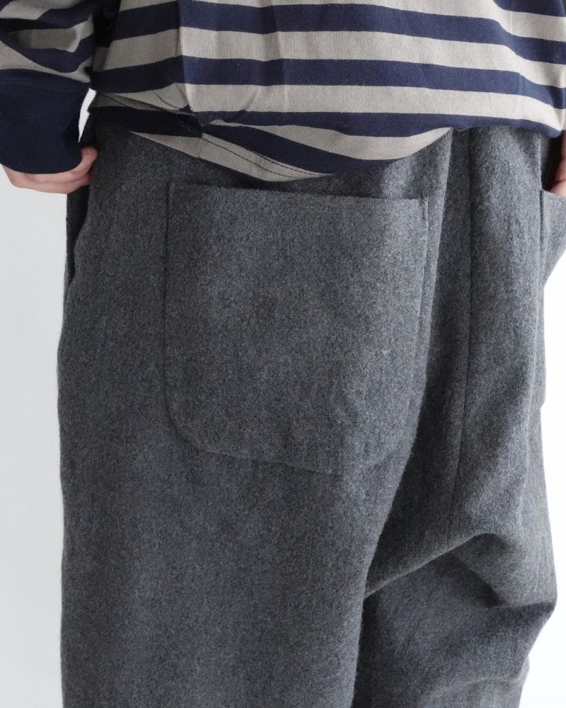 Wool Pants in Gray