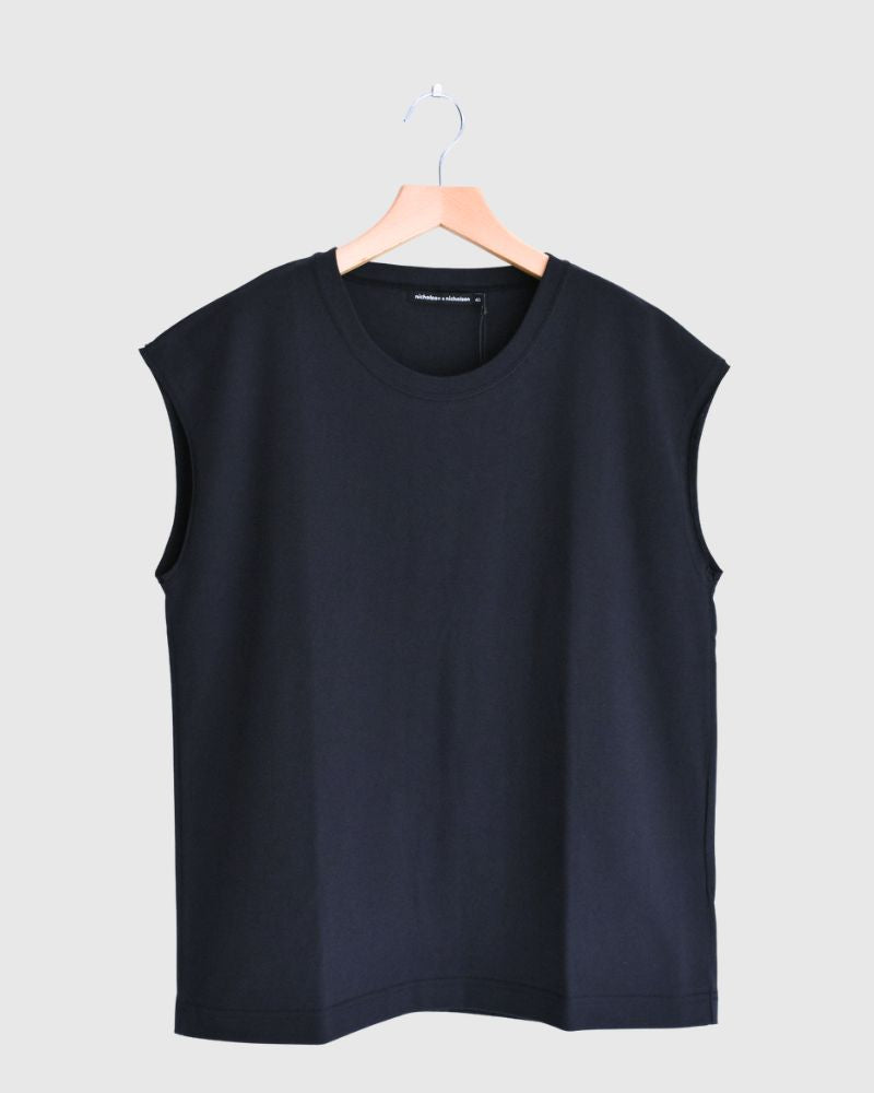 CALM French Sleeve T-shirt in Navy