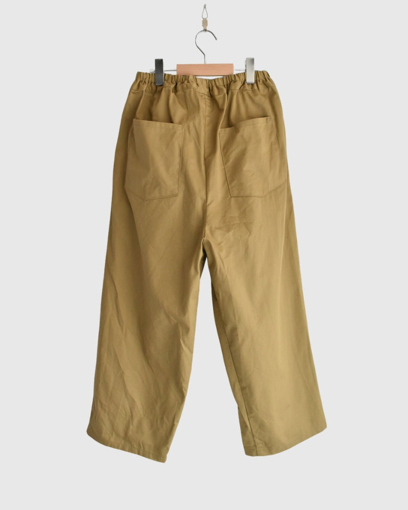 Chino Cloth POKKA Pants in Beige