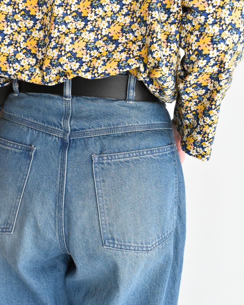 Loose Painter Denim Pants in VintageWash