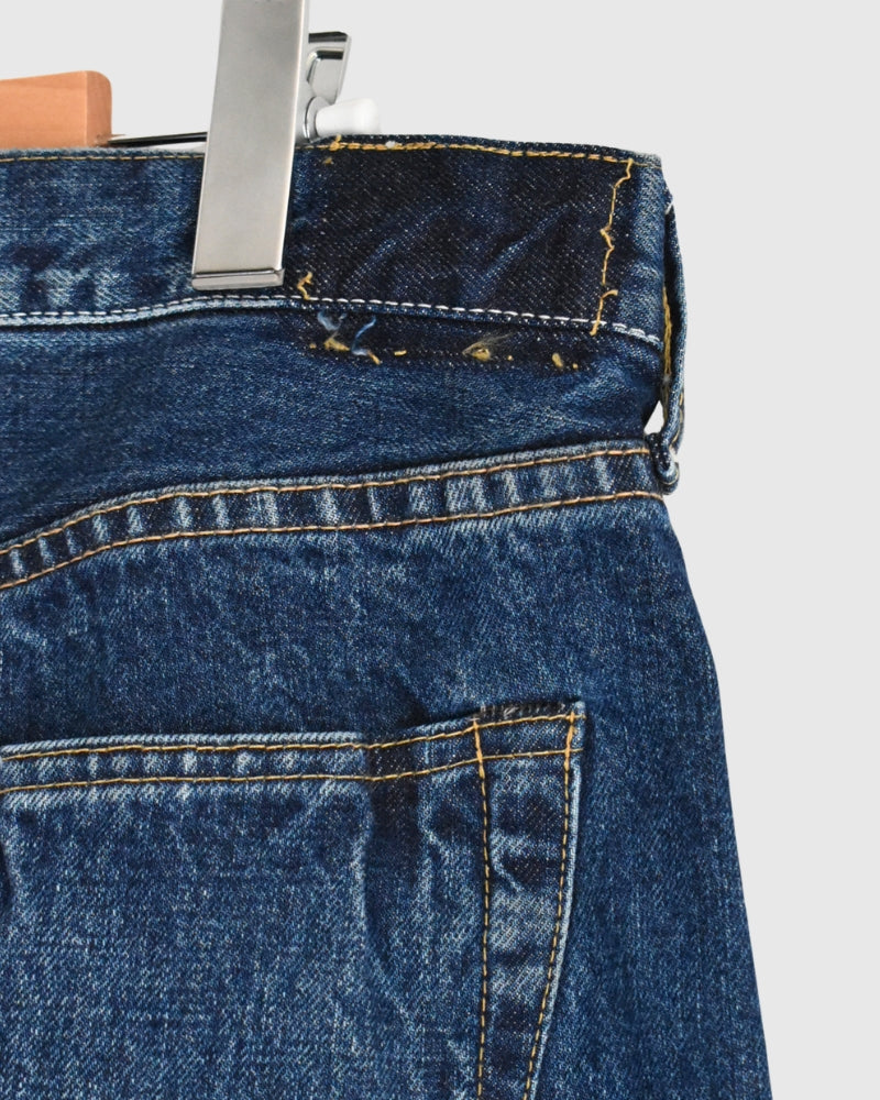 Selvedge Denim 5-Pocket Pants in Blue