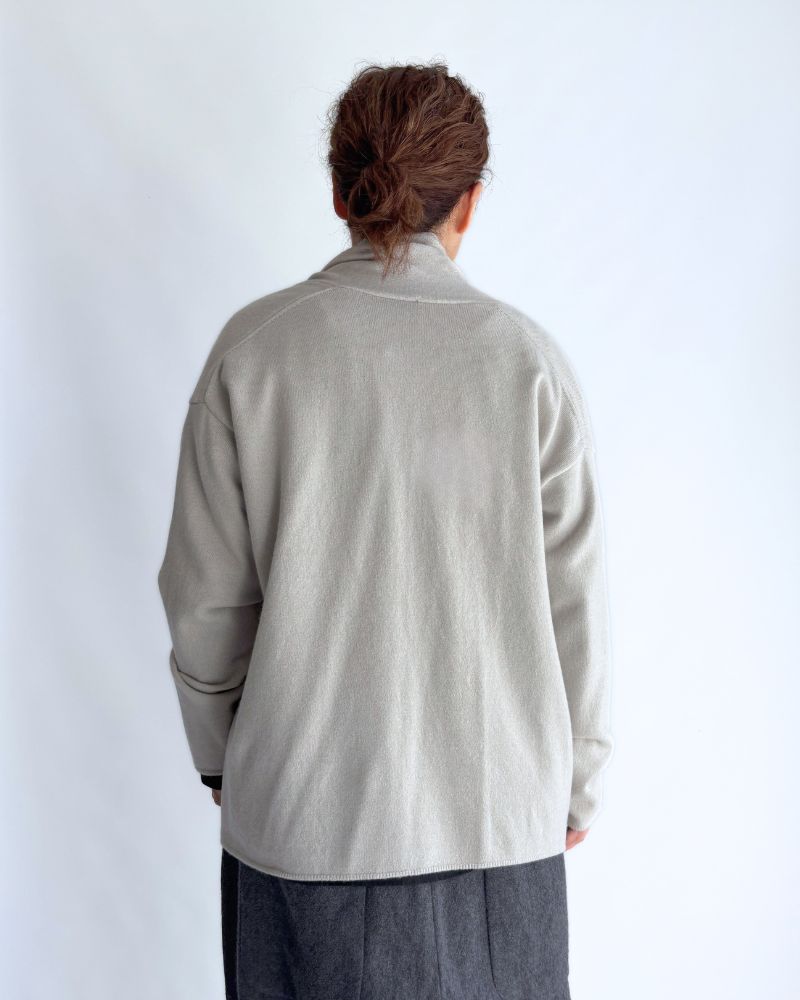 Shawl Cardigan in Milk