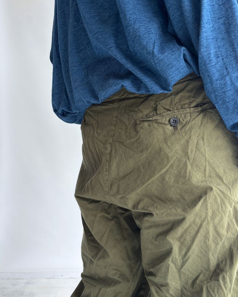Garment Dyed Pants in Khaki