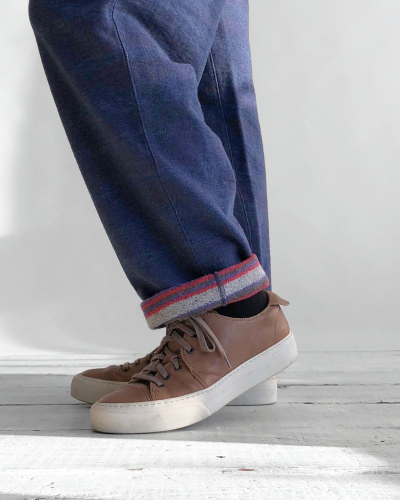 Inlay Striped PENNIE Pants in Navy