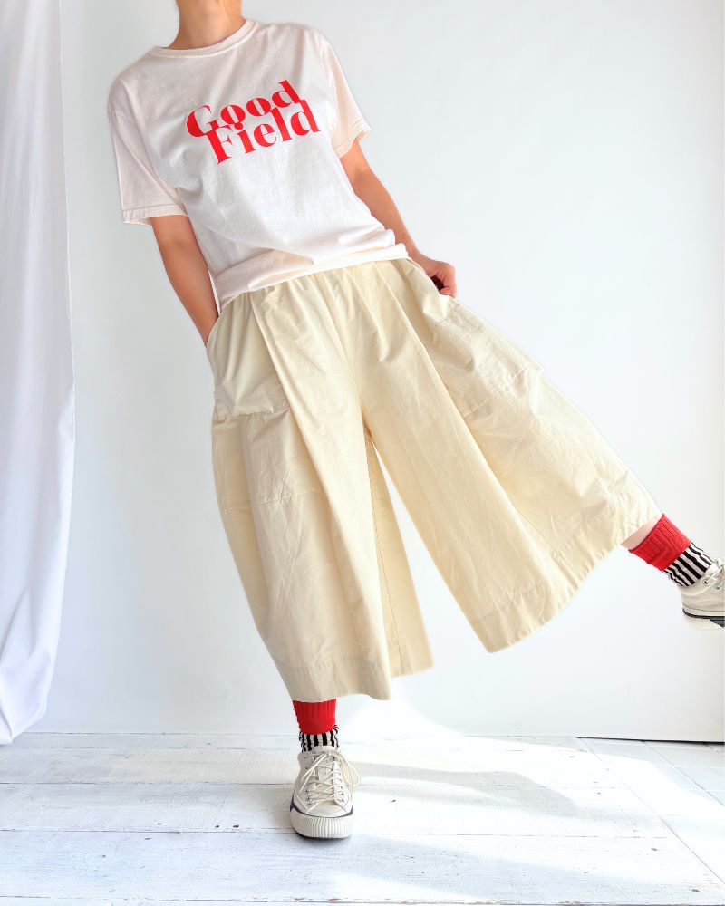 Volume Design Pants 'HASH' in Ivory